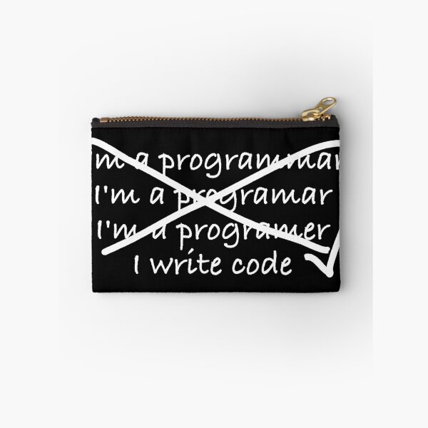 Aperçu de l'œuvre JE SUIS UN PROGRAMMATEUR PROGRAMMATEUR PROGRAMME créée et vendue par Montrepeneuer.