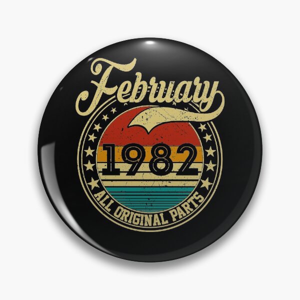 Item preview, Vintage February 1982 All Original Parts Born in February 1982 39th Birthday Gift 39 Years Old designed and sold by MN-Shop0123.