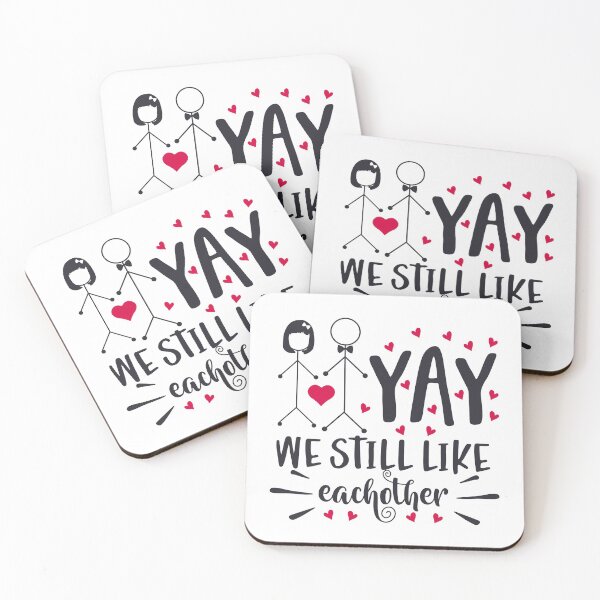 Item preview, yay we still like each other funny valentines day valentine anniversary designed and sold by GoodyLeo.
