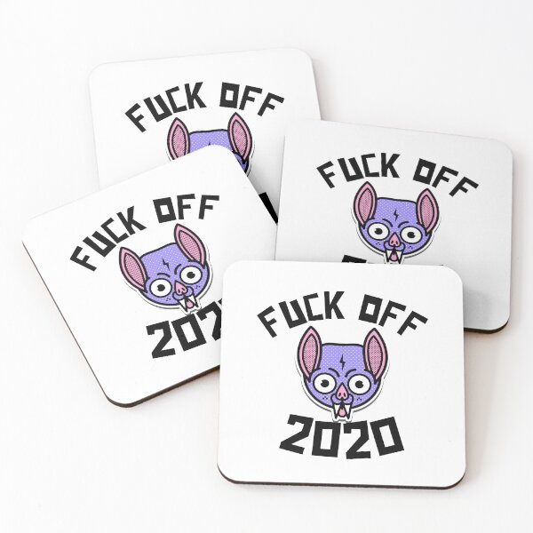 Item preview, Fuck off 2020 Bat designed and sold by BigJackTees.