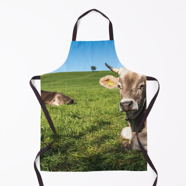 Item preview, Cow on pasture in the Allgäu designed and sold by reisefoto.