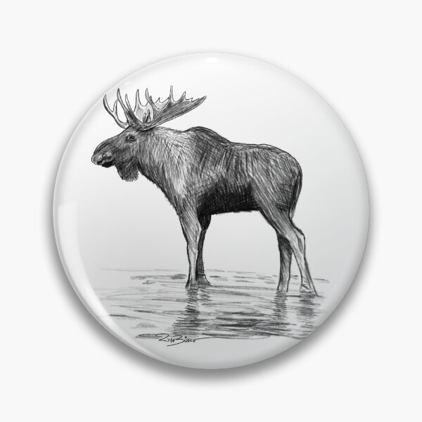 Item preview, Moose designed and sold by Ryan Biddle.