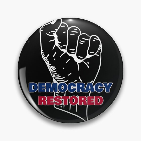 Item preview, President Biden Harris Inauguration 2021Democracy Restored 19 designed and sold by Alexanderhishop.