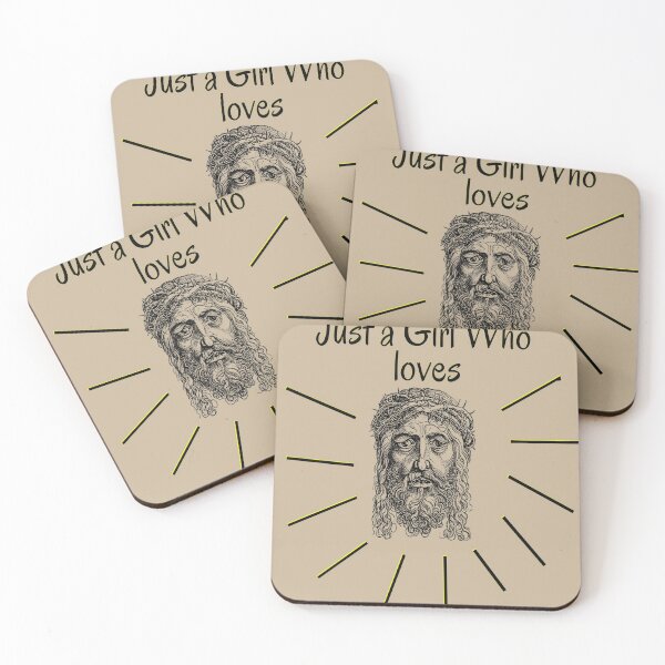 Item preview,   Just a girl who loves jesus !! designed and sold by Tifaprint.