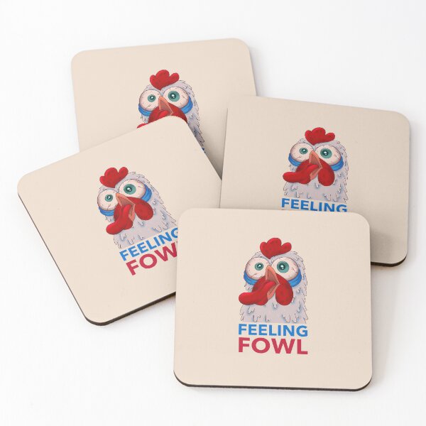 Item preview, Feeling Fowl Chicken Design designed and sold by katiekendall.