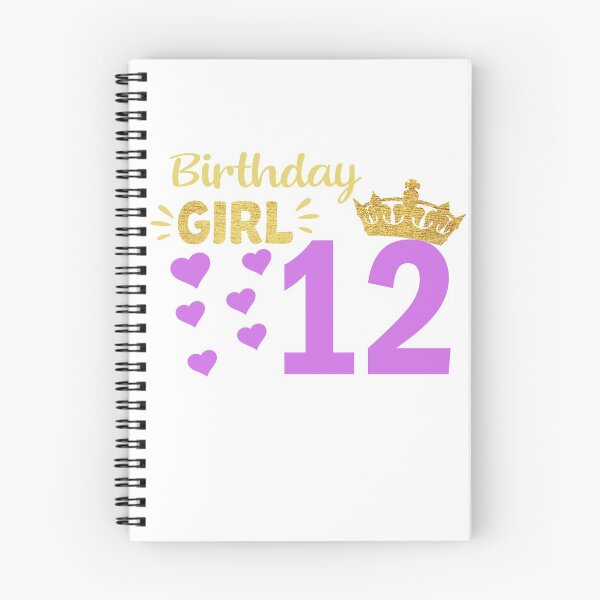 Item preview,  Happy Birthday Girly 12th Princess Pink with Crown 12 years old  designed and sold by binly123.