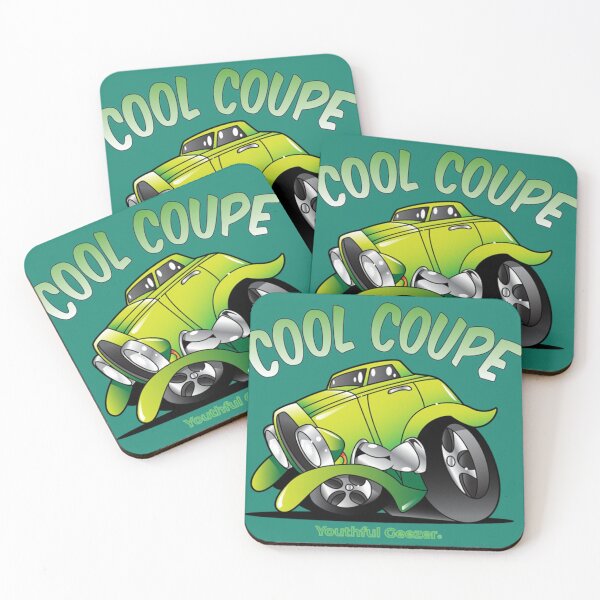 Artikelvorschau, 32 Ford Coupé Cooles Coupé Cartoon Toon entworfen und verkauft von 2020Printwork.