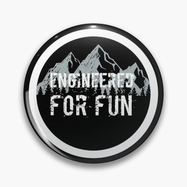 Item preview, Engineered For Fun designed and sold by OttersDesignsUS.