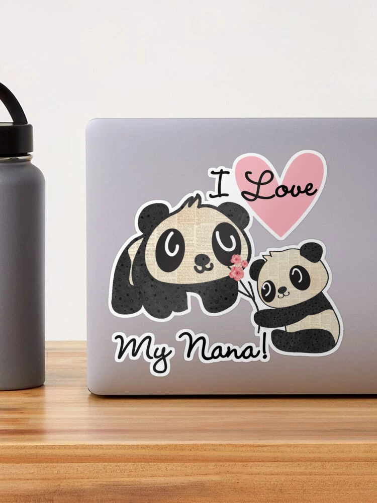 Kids Panda Bears Love My Nana Kids Panda Bears Love My Nana