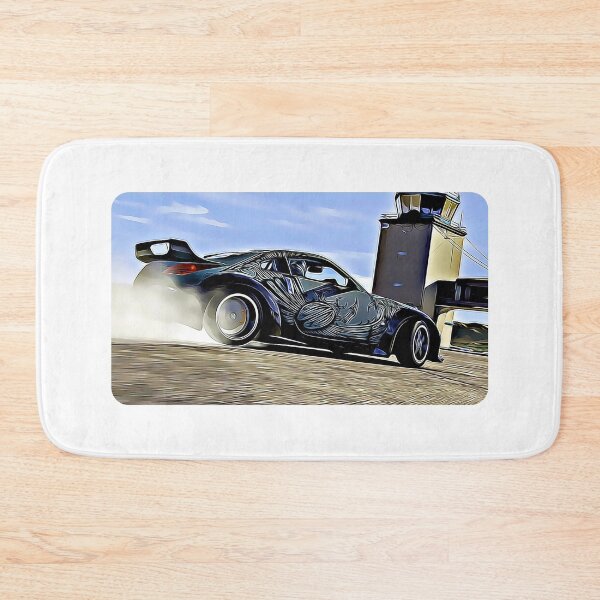 Item preview, 350z Custom Drift Cartoon Drawing Action Print designed and sold by Auto-Prints.
