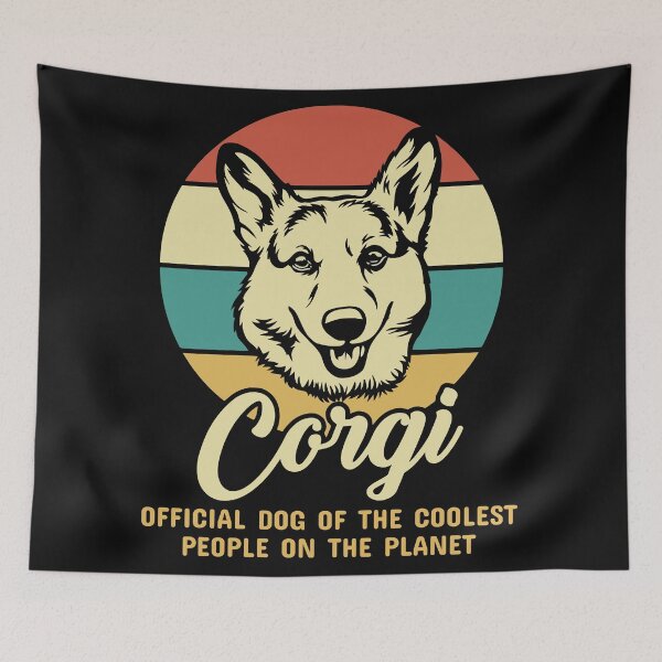 Item preview, Corgi Official Dog of Coolest People on world funny Gift designed and sold by saajid05.