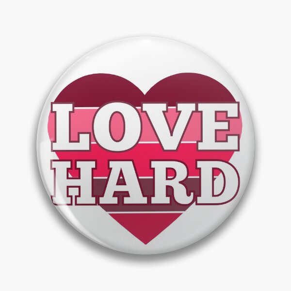 Item preview, Love Hard Valentine Pink designed and sold by Rooster Syndicate.