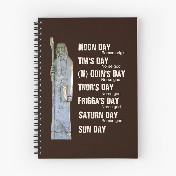 Item preview, DAYS OF THE WEEK - ETYMOLOGY AND HISTORY designed and sold by Danicus666.