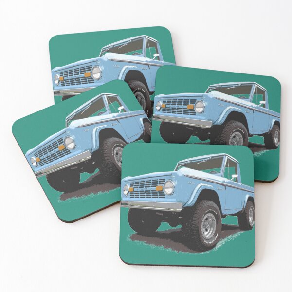 Item preview, Ford Bronco Ford Bronco - stylized color designed and sold by 2020Printwork.