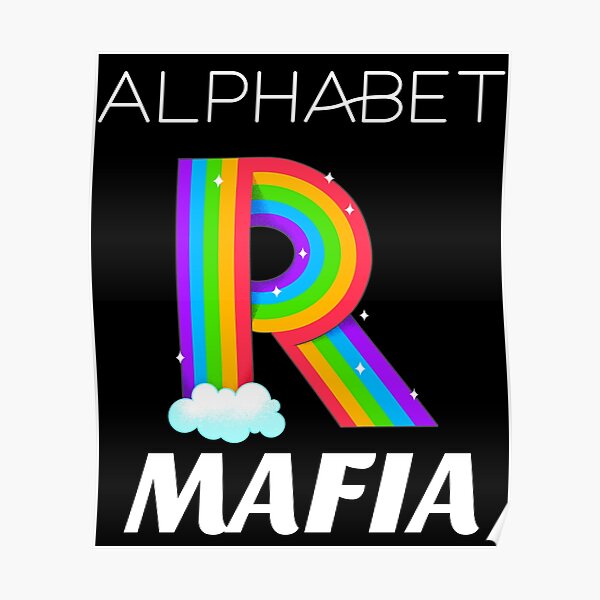 Alphabet Mafia Lgbt Rainbow Poster By Bigjacktees Redbubble 2634