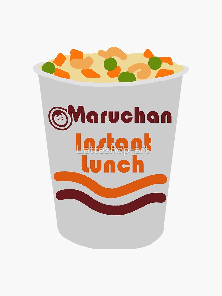 "Maruchan" Sticker for Sale by Redbubble