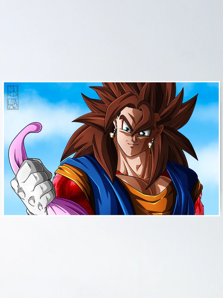 My OC Kala in her Ssj5 Form no Background | Sticker