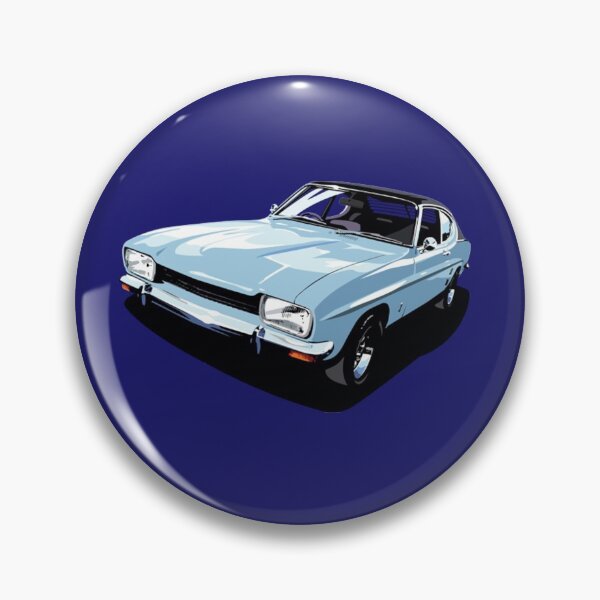Item preview, Ford Capri British Ford Capri in blue designed and sold by 2020Printwork.