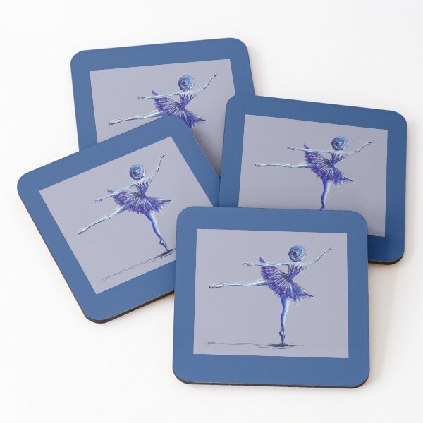 Item preview, The Little Blue Ballerina  designed and sold by Victoria Coughtrie-Gray.