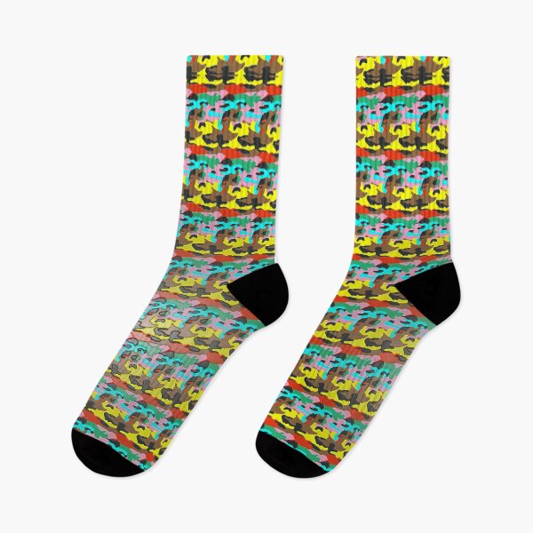 Artikelvorschau, 65 MCMLXV Neon Camouflage 3-D-Muster entworfen und verkauft von 65 MCMLXV.