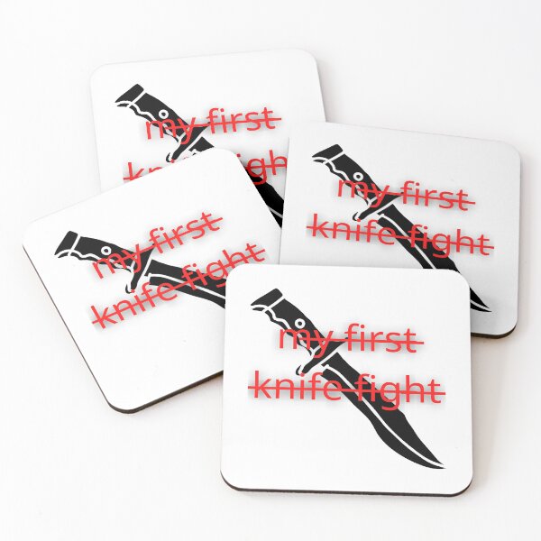 Item preview, my first knife fight / knife fight (jk artist) designed and sold by jaivikartist.