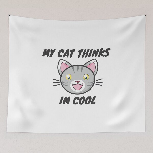 Item preview, my cat thinks i m cool  designed and sold by Tawfiktyson.