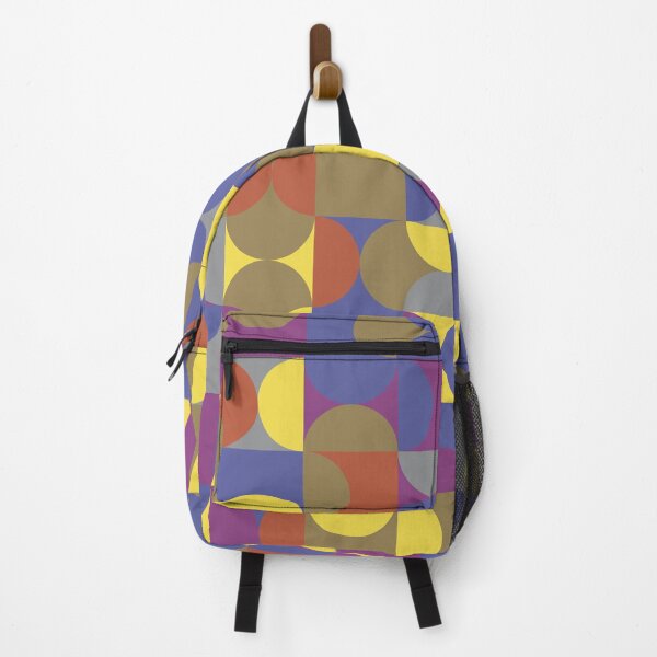 Item preview, Geometric tiles in multicolor palette variation in abstract ornament designed and sold by acidmit.