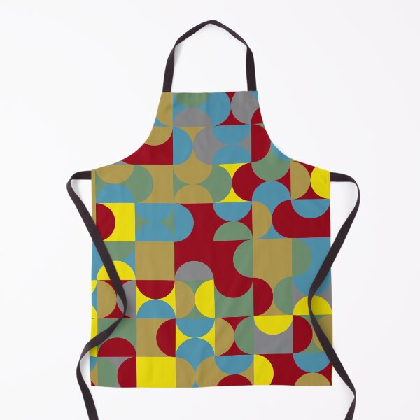 Item preview, Geometric tiles in multicolor palette variation in abstract pattern designed and sold by acidmit.
