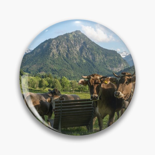 Item preview, Cows on an alpine pasture near Oberstdorf designed and sold by reisefoto.
