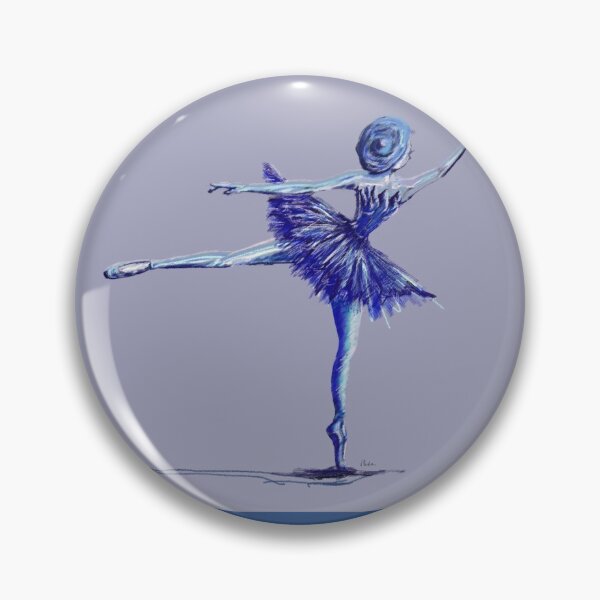 Item preview, The Little Blue Ballerina  designed and sold by Victoria Coughtrie-Gray.