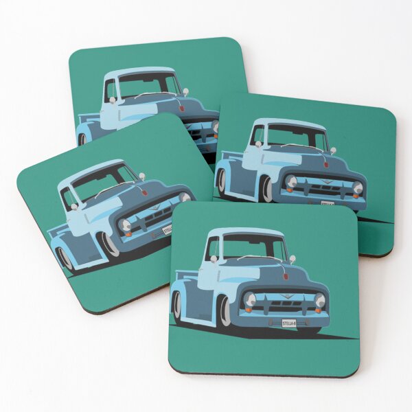 Artikelvorschau, Ford F100 Ford F100 aus den 1950er Jahren entworfen und verkauft von 2020Printwork.