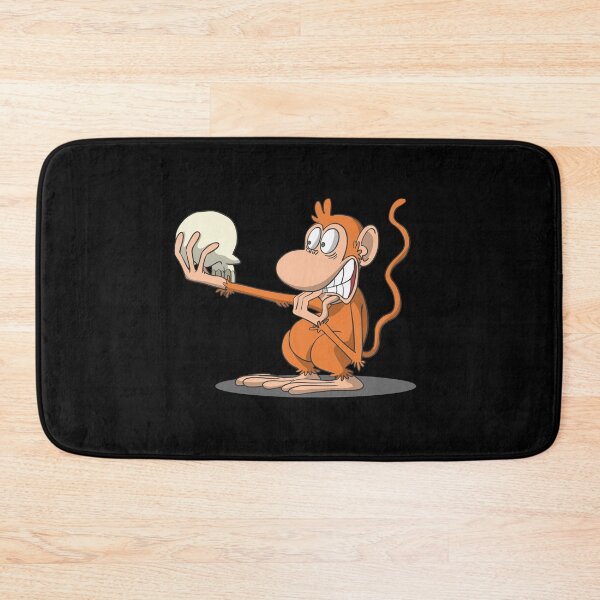 Item preview, Monkey is afraid of skull designed and sold by Monkey Ful.