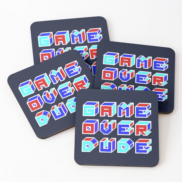 Item preview, GAME OVER DUDE designed and sold by azified.