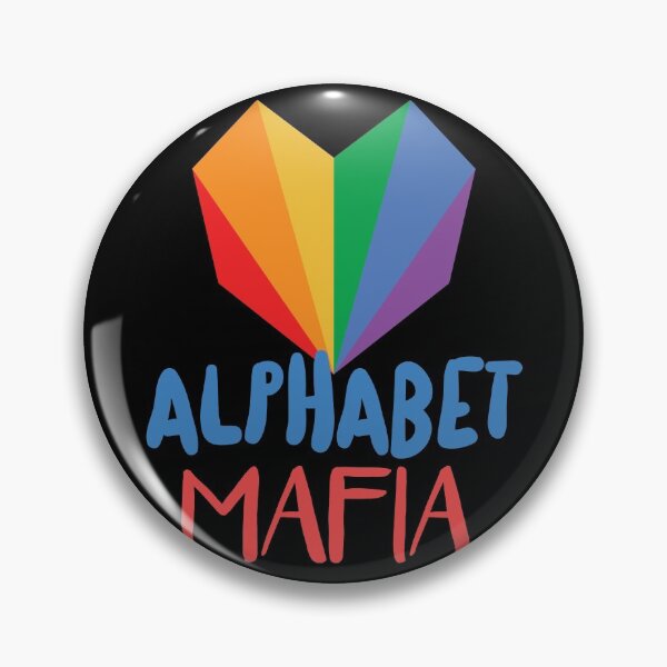Item preview, Alphabet Mafia LGBT Rainbow Heart designed and sold by BigJackTees.