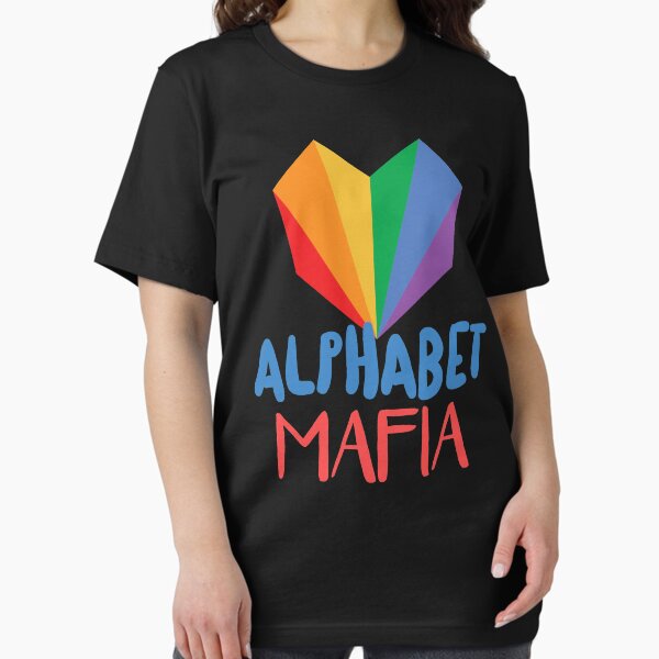 Artikel-Vorschau von Alphabet Mafia LGBT Regenbogenherz, designt und verkauft von BigJackTees.