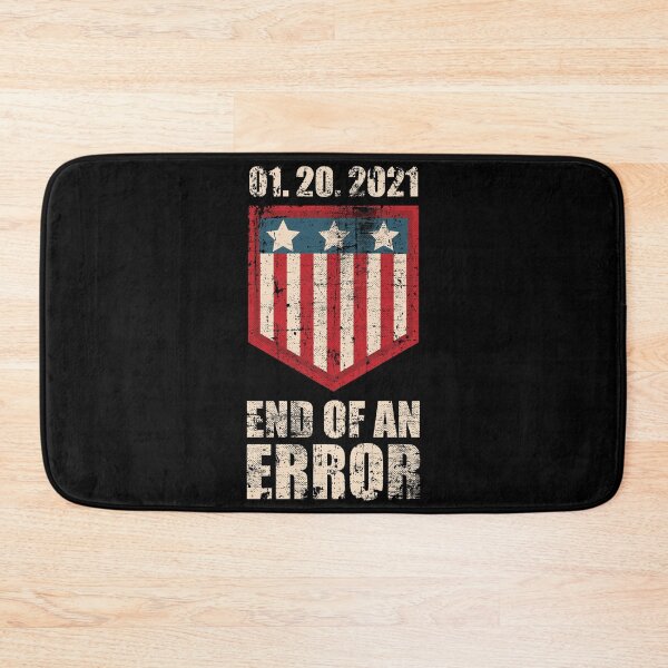 Item preview, End Of An Error 01.20.2021 Biden Inauguration  designed and sold by SoloTravelerSt.