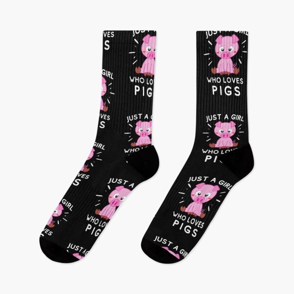 Item preview, Just a Girl Who Loves Pigs Owner Lover designed and sold by Emerg-Apparel.