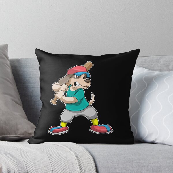 Item preview, Dog at Baseball with Baseball bat designed and sold by Snabdesign84.