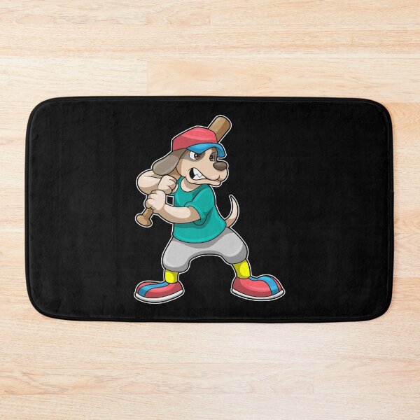 Item preview, Dog at Baseball with Baseball bat designed and sold by Snabdesign84.