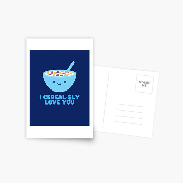 Download Cereal Lover Postcards Redbubble