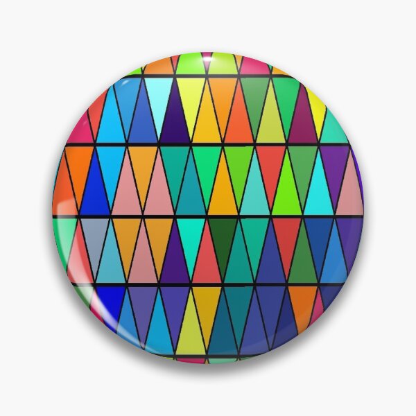 Item preview, Psychedelic triangles pattern designed and sold by Motivationftp.