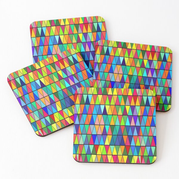 Item preview, Psychedelic triangles pattern designed and sold by Motivationftp.