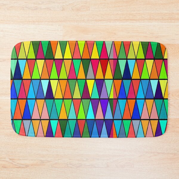 Item preview, Psychedelic triangles pattern designed and sold by Motivationftp.