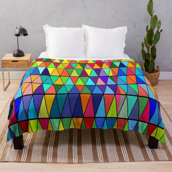 Item preview, Psychedelic triangles pattern designed and sold by Motivationftp.