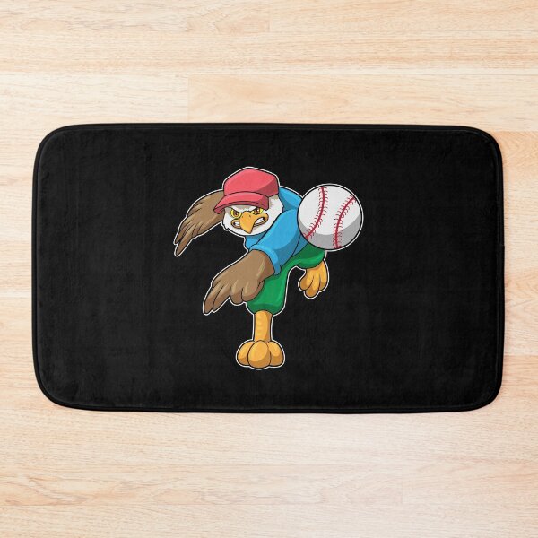 Item preview, Hawk at Baseball with Baseball bat designed and sold by Snabdesign84.
