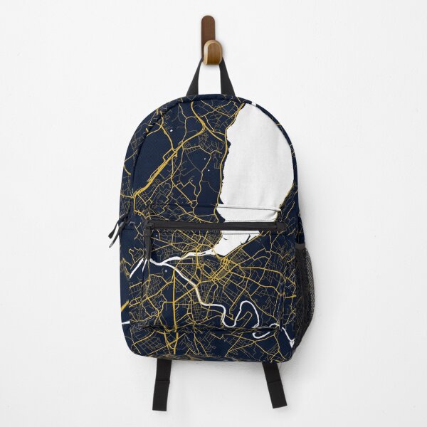 Item preview, Geneva City Map of Switzerland  - Gold Art Deco designed and sold by deMAP.