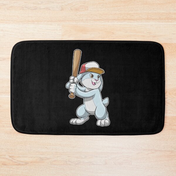 Item preview, Rabbit at Baseball with Baseball bat designed and sold by Snabdesign84.