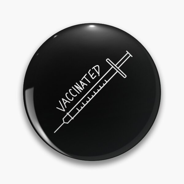 Item preview, Vaccinated on black designed and sold by memedicalschool.