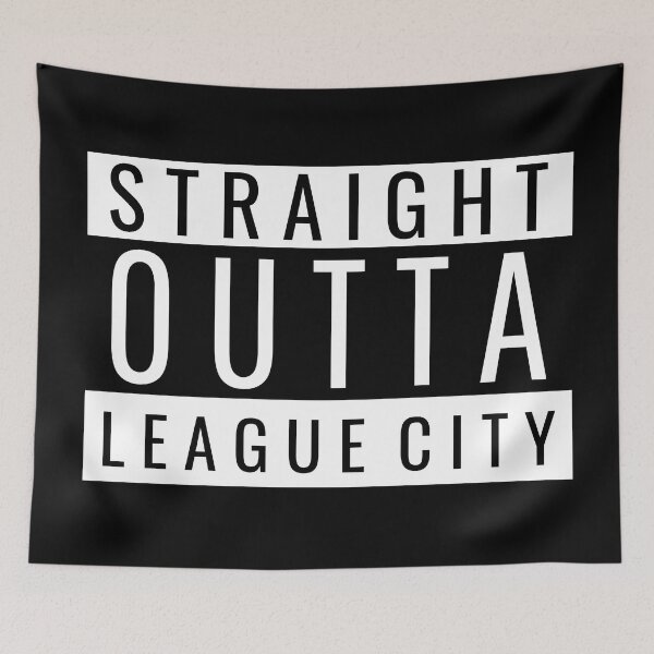 Item preview, Straight Outta League City designed and sold by Teelogic.