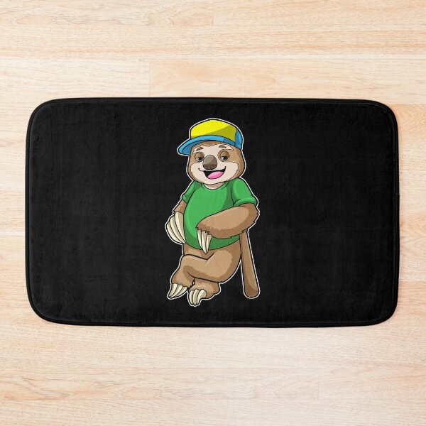Item preview, Sloth at Baseball with Baseball bat designed and sold by Snabdesign84.